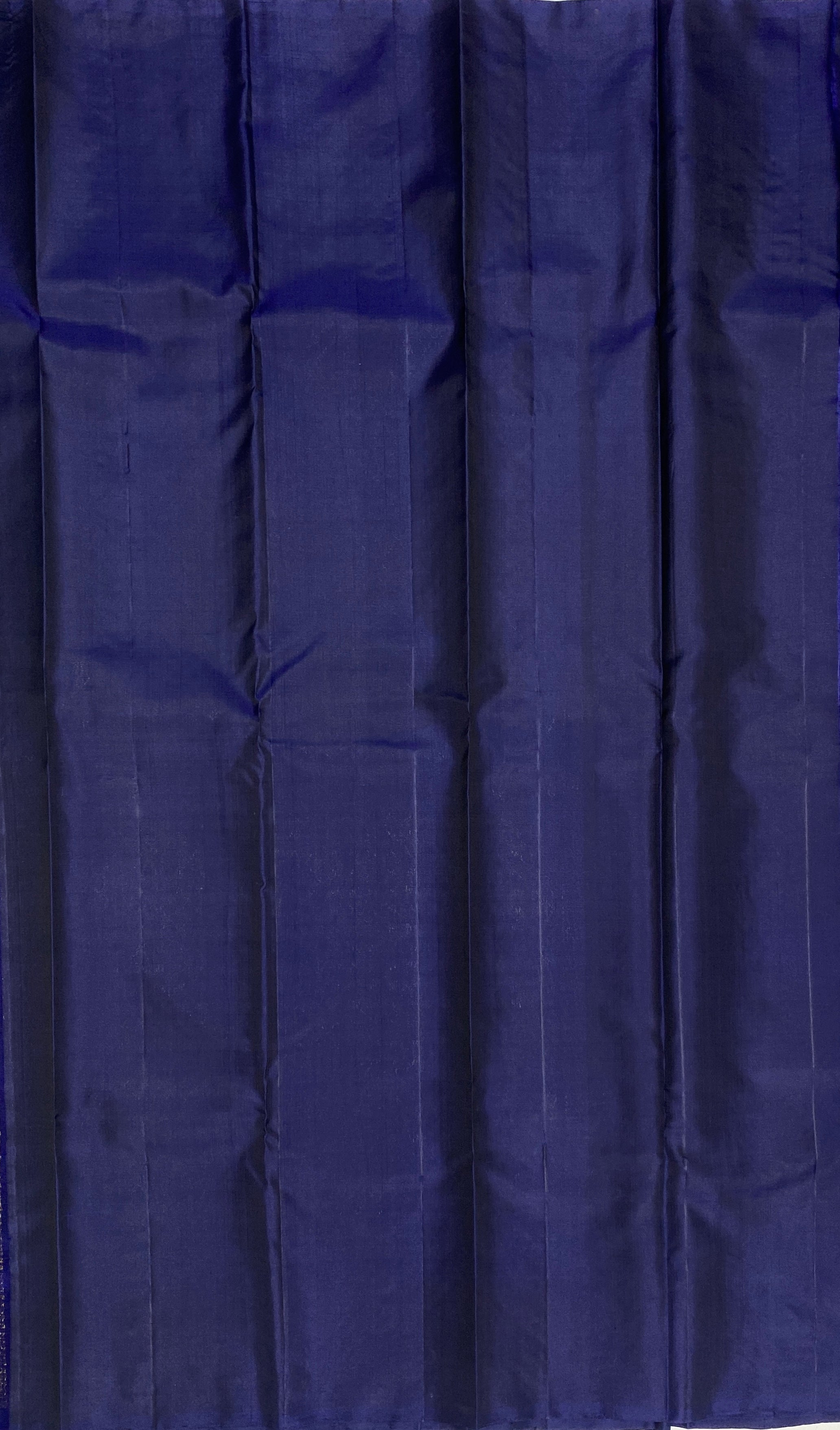 VSCB357 - dark violet color body , dark ink blue color pallu , blouse - Pure silk saree