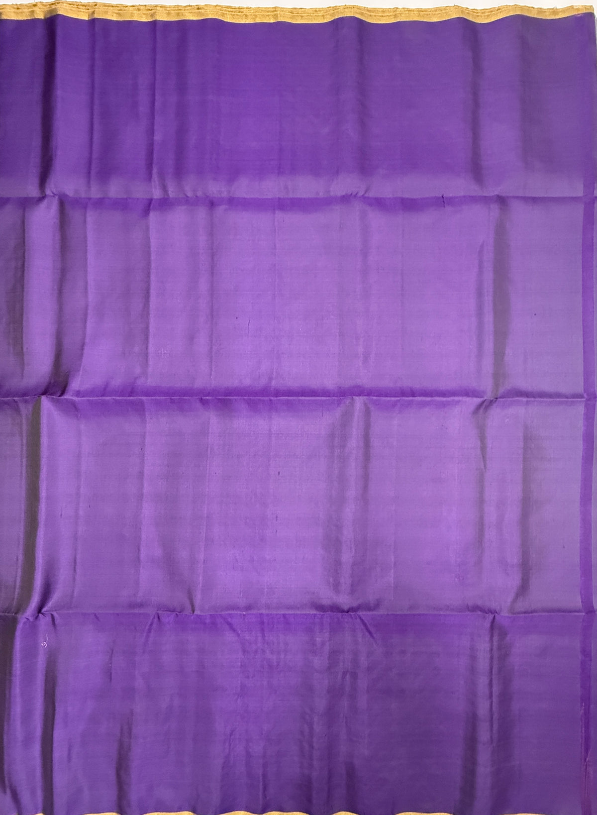 VST355 - violet color body , pallu , blouse - Pure silk saree