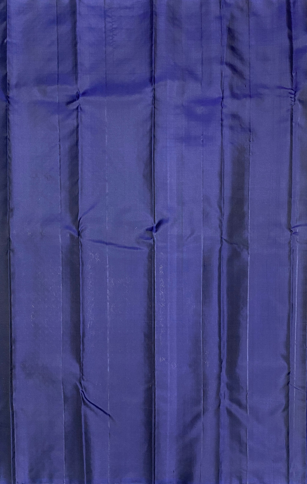 VSCB386 - dark violet color body , ink blue color pallu , blouse - Pure silk saree