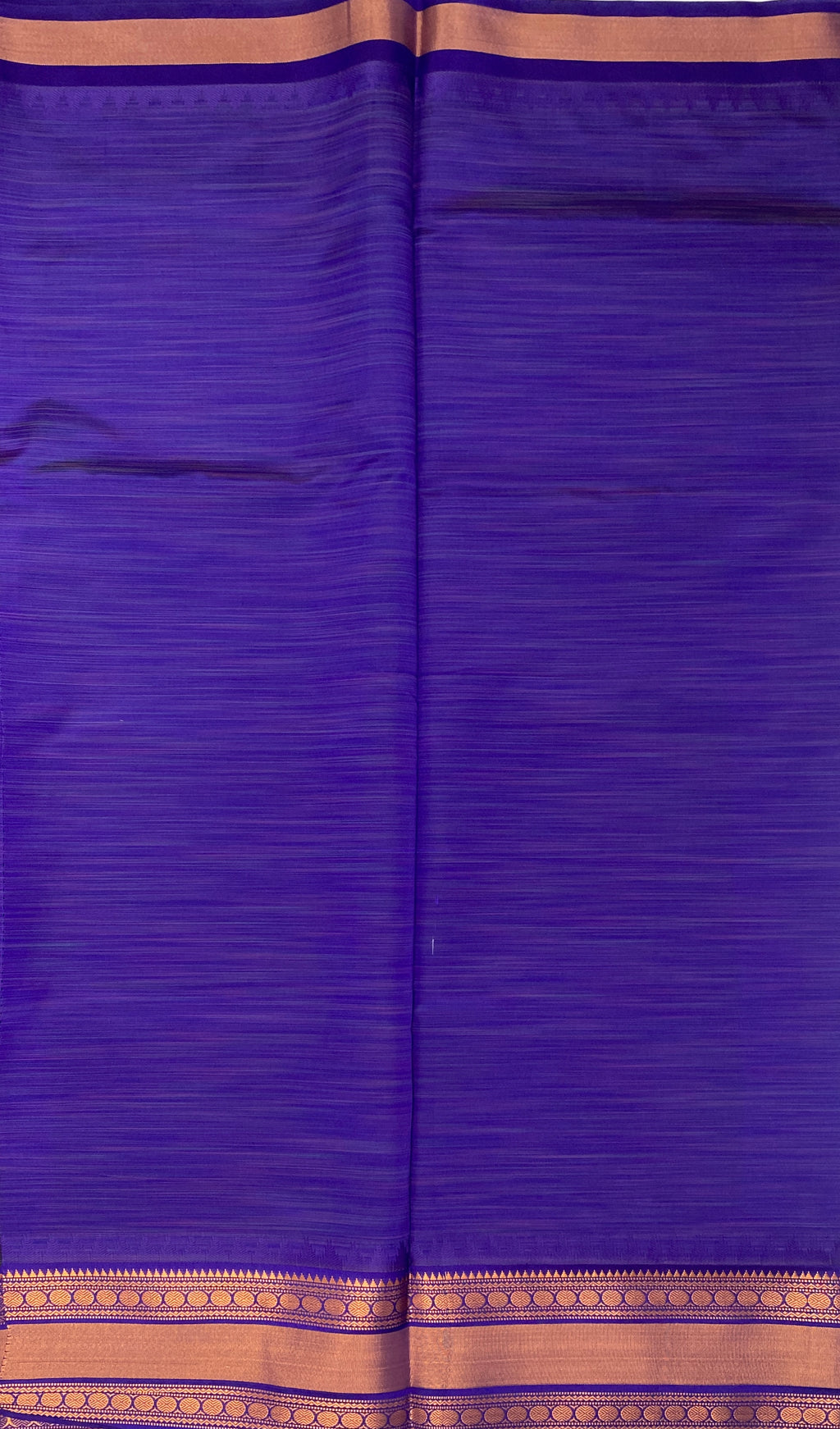 VSKC334 - green with violet color body , violet color pallu , blouse.