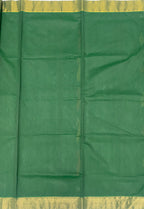 VSKC420 - leaf green color body , pallu , blouse.
