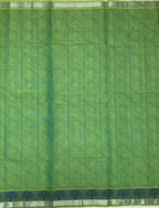 VSC365 - green color body, pallu,blouse.