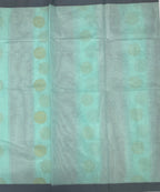 VSC505 - blue with pink color body , blue color pallu,blouse.