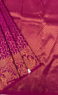 VSAS816 - candy pink color body ,pallu , blouse.