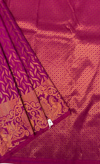 VSAS816 - candy pink color body ,pallu , blouse.