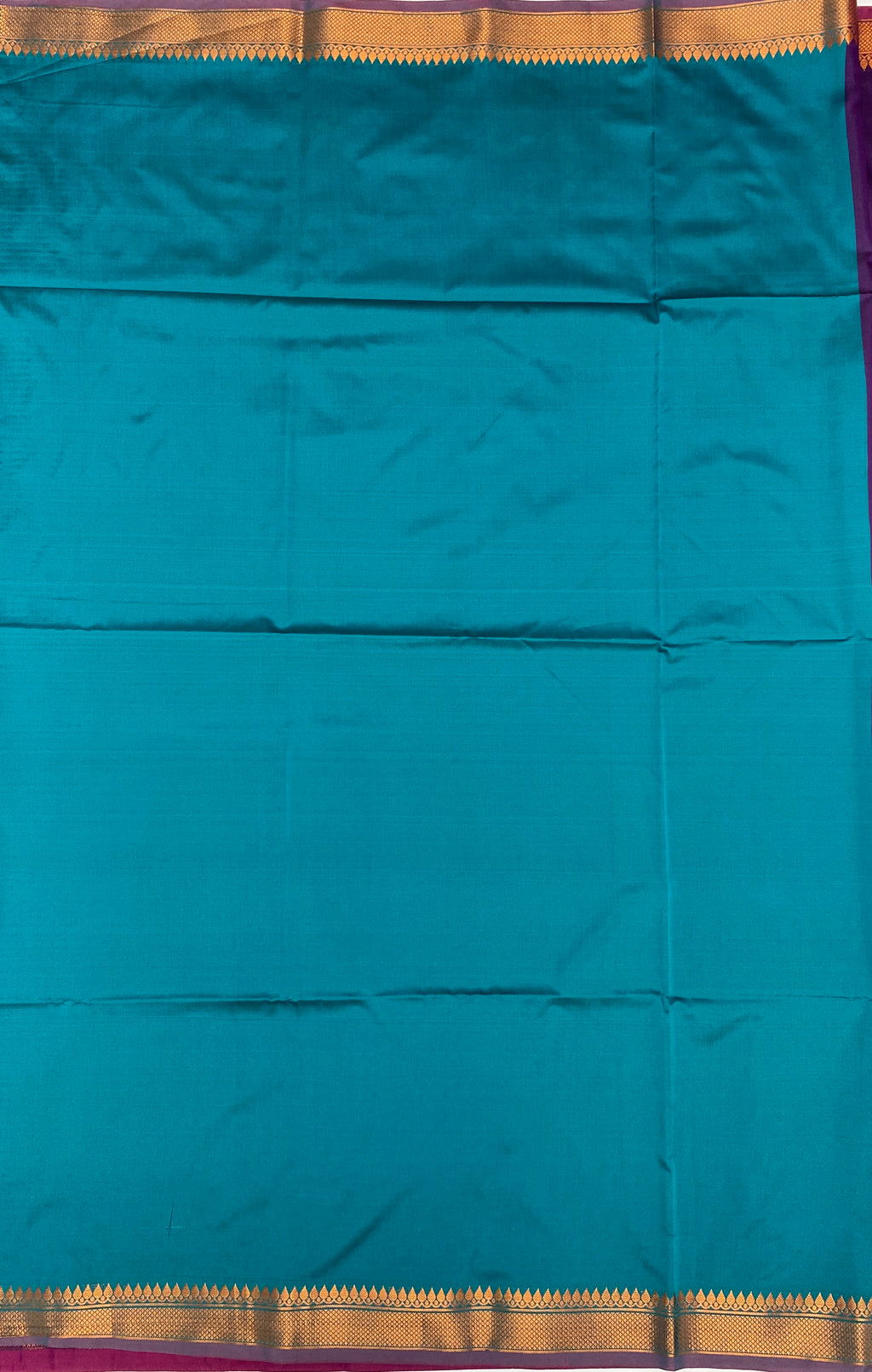 VSAS808 - dark violet color body , peacock green color pallu , blouse.