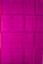 VSBP60 - honey brown (magenta with green) color body , magenta color pallu,blouse - Pure silk saree
