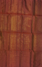 VSOH373 - parrot green color body, maroon color pallu , blouse - Pure silk saree