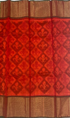 VSISC367 - yellow color body , red color pallu , blouse.