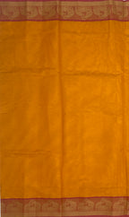 VSC394 - yellow color body, pallu,blouse.