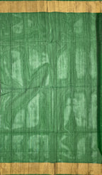 VSISC32 - pink color body , dark green color pallu , blouse.