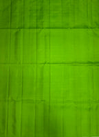 VSP731 - parrot green color body, pallu , blouse - Pure silk saree