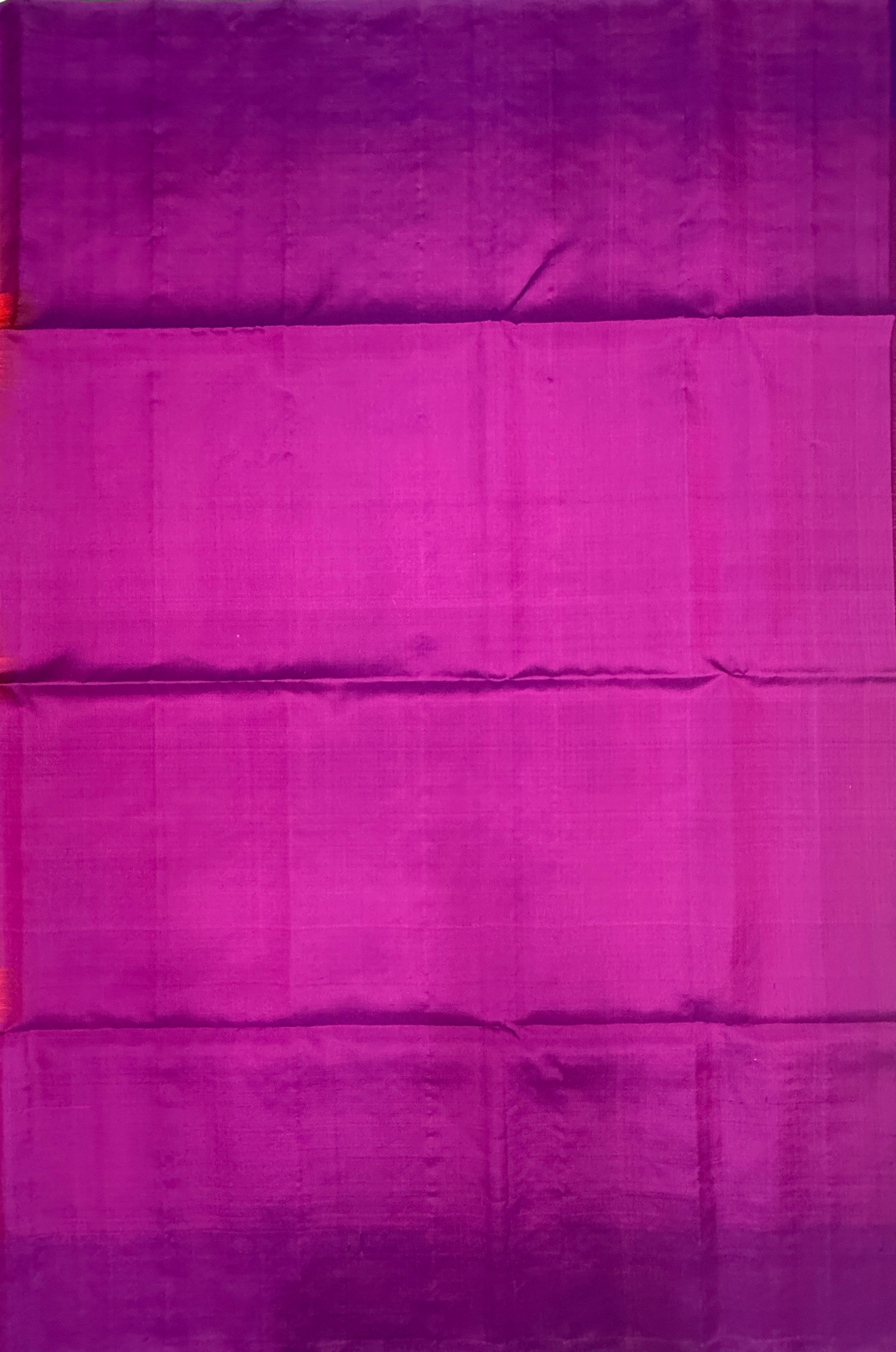 VSCB6631 - pinkish orange color body , purple color pallu , blouse - Pure silk saree