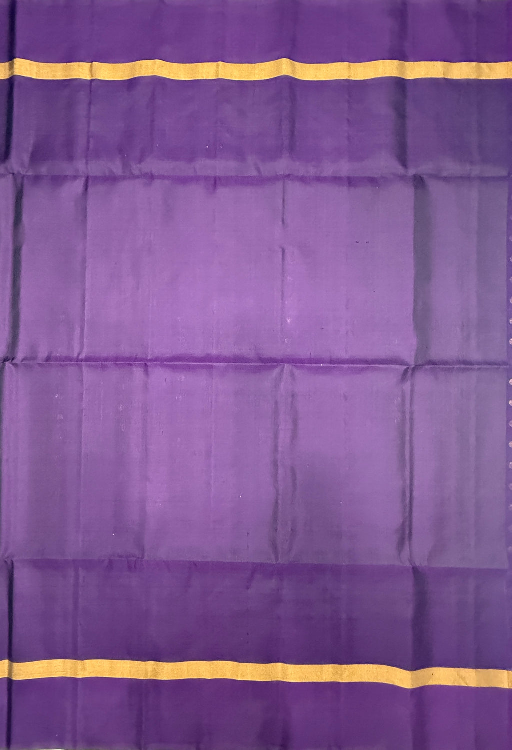 VSCB635 - navy blue color body , violet color pallu , blouse - Pure silk saree