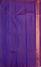 VSAS58 - violet color body, pallu , blouse.