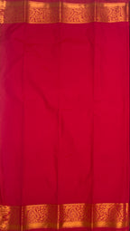 VSAS448 - black color body , rani pink color pallu , blouse.