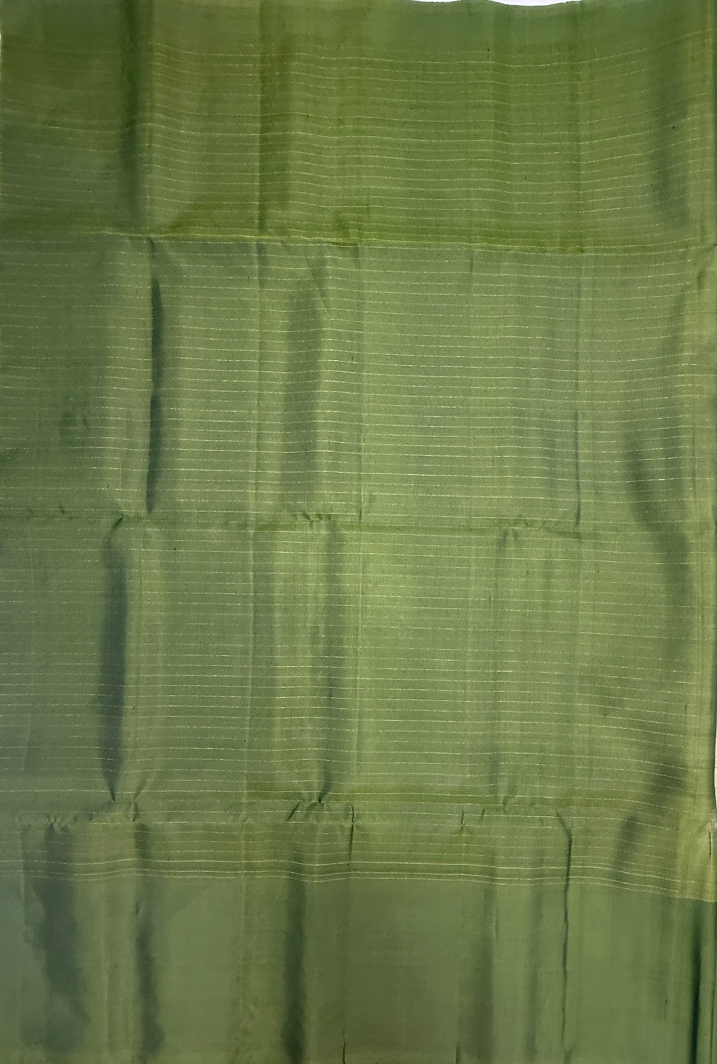 VSF1101 - grey color body , green color pallu,blouse - Pure silk saree