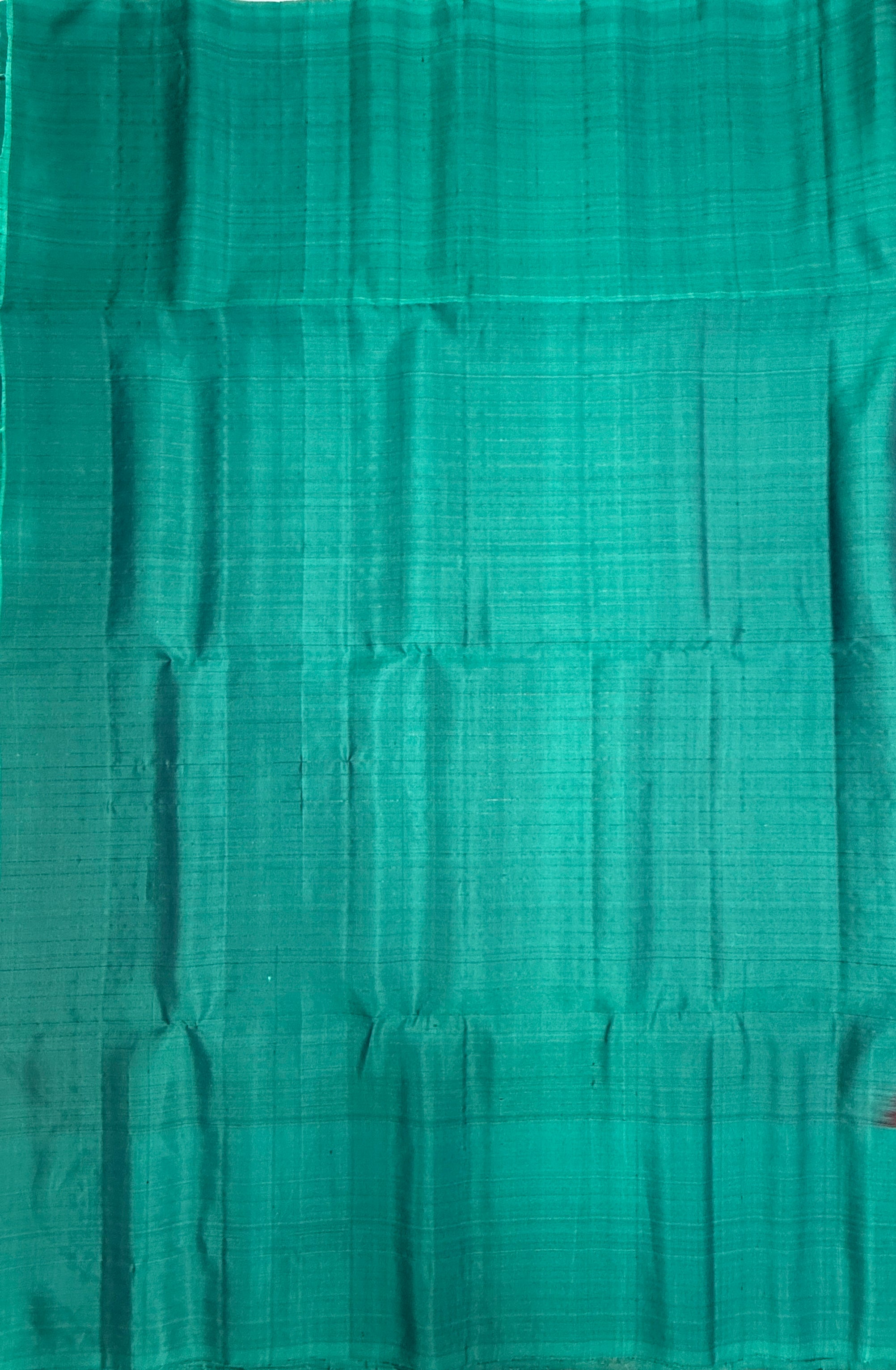VSF1102 - maroon color body ,sea blue color pallu,blouse - Pure silk saree