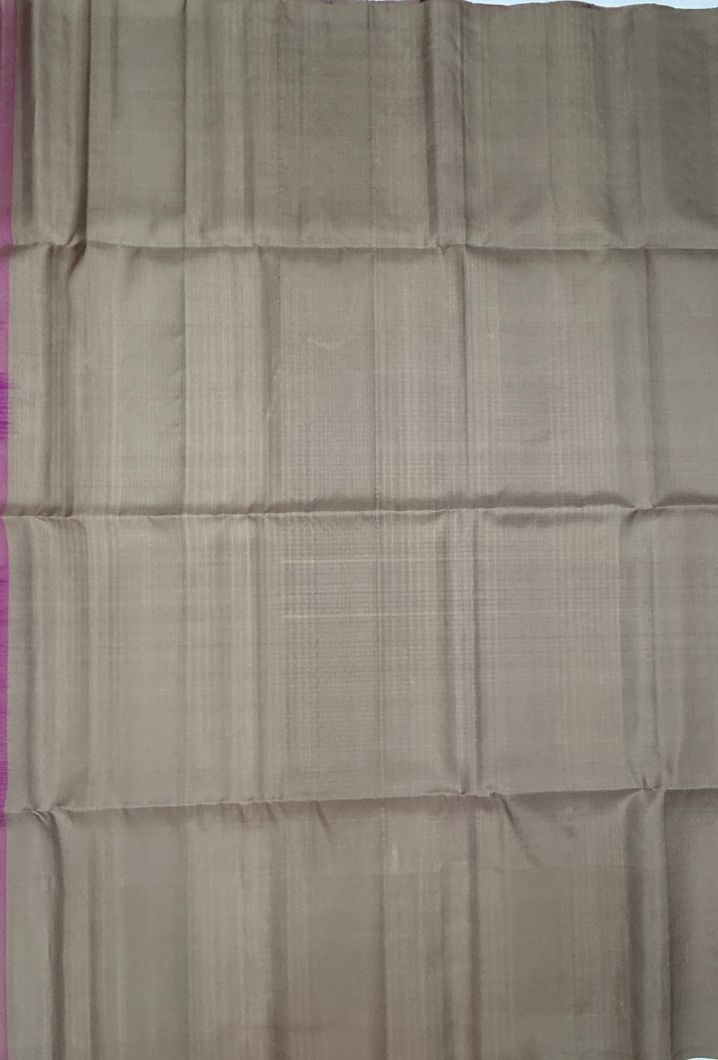 VSF1103 - purple color body , beige color pallu,blouse - Pure silk saree
