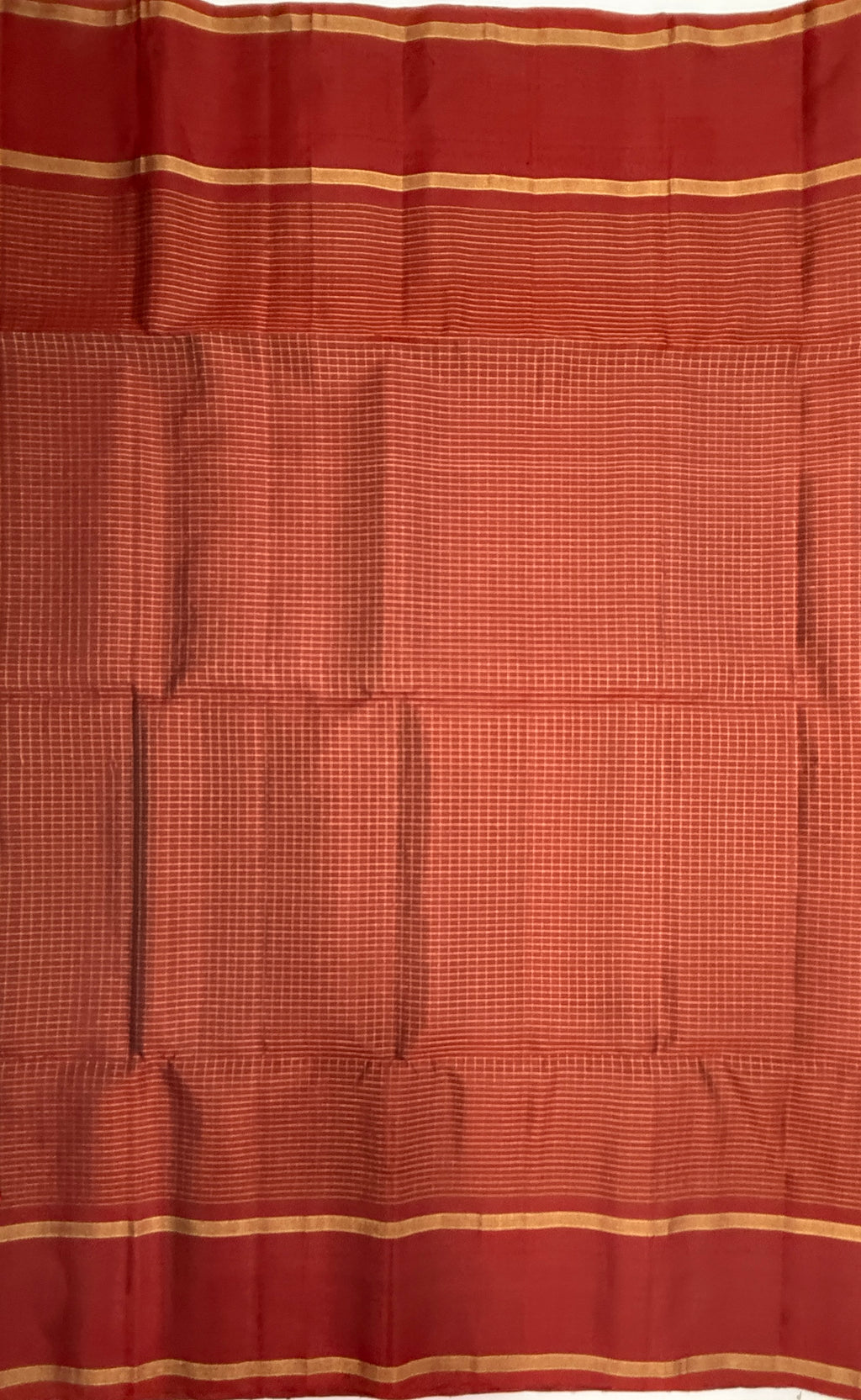 VSF1107 - maroon color body , color pallu,blouse - Pure silk saree