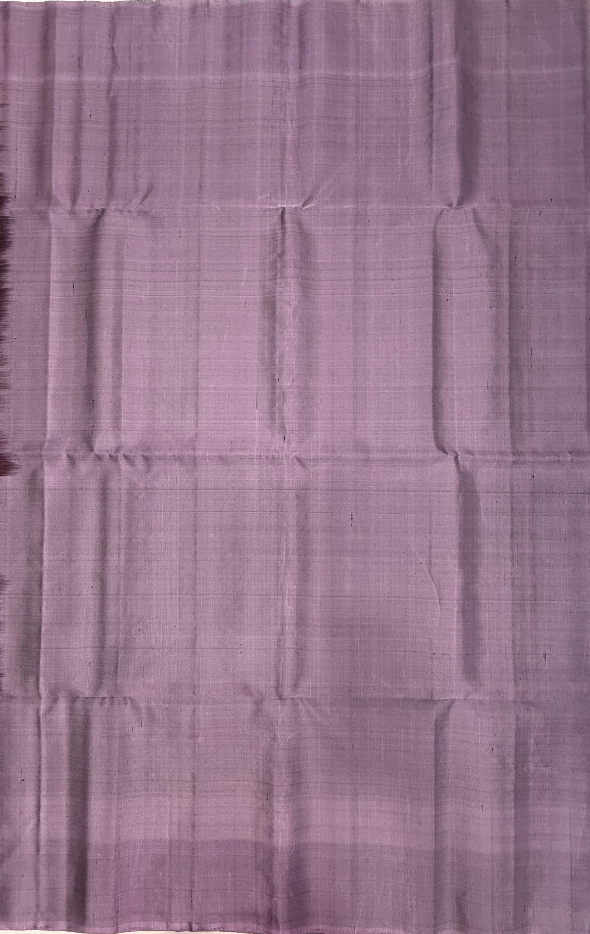 VSCB641 - dark purple color body , lavender color pallu , blouse - Pure silk saree