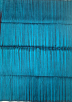 VSD159 - dark purple color body , blue color pallu,blouse - Pure silk saree