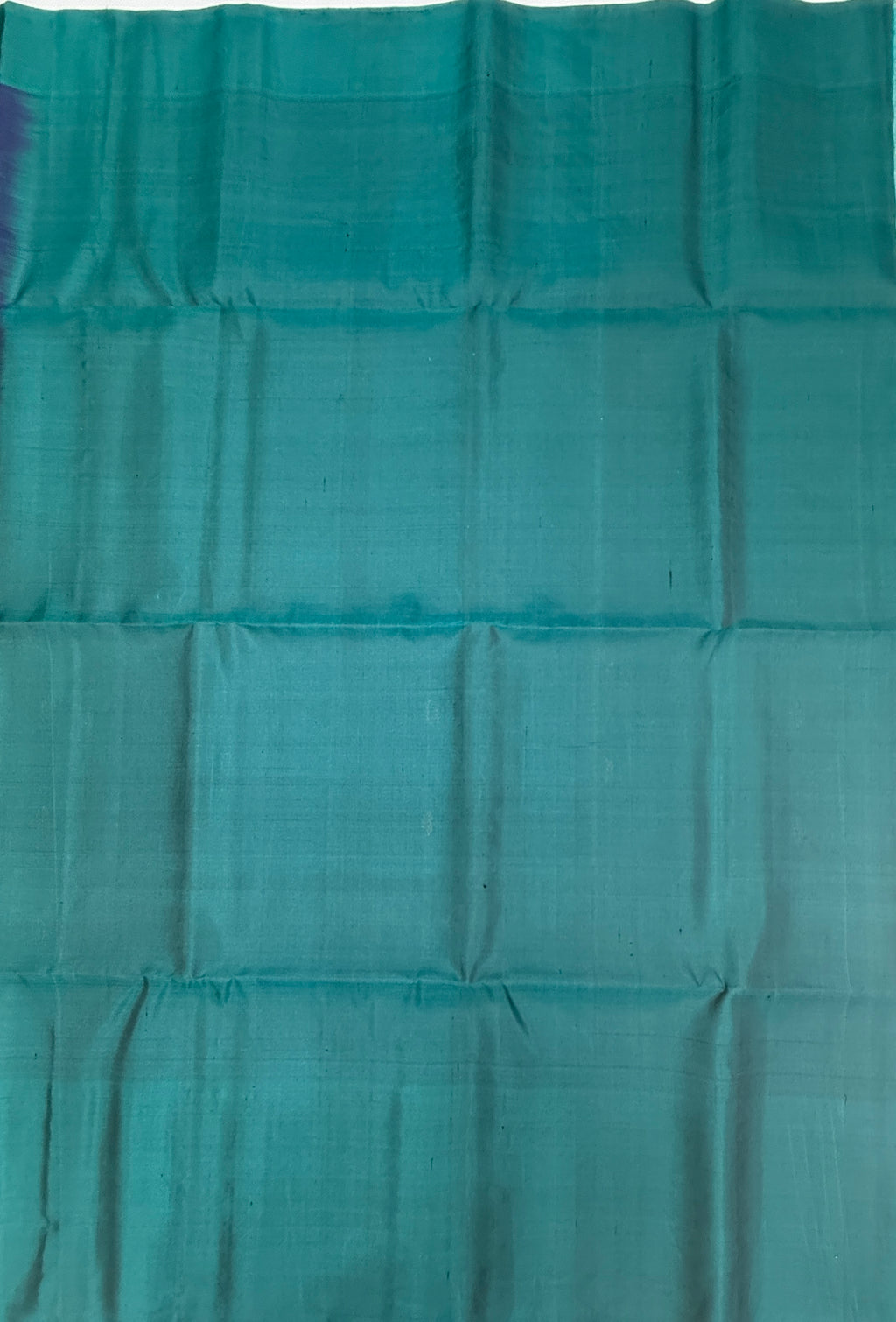 VST252 - navy blue color body , peacock blue color pallu , blouse - Pure silk saree