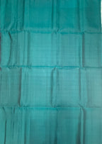 VST250 - purple color body , peacock blue color pallu , blouse - Pure silk saree