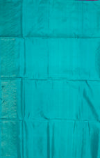 VSA175 - purple color body & ramar blue color pallu , blouse pure silk saree