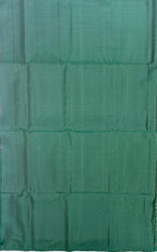 VSA526 - bottle green color body, pallu , blouse pure silk saree