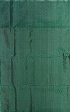 VSA516 - green color body, pallu , blouse pure silk saree