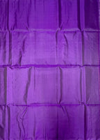 VSA633 - violet color body, pallu , blouse pure silk saree