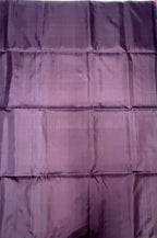 VSA634 - dark purple color body, pallu , blouse pure silk saree