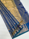 VSAS1125 - dual blue color body ,pallu , blouse.