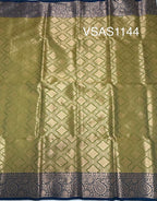 VSAS1144 - mehandi green color body ,pallu , blouse.