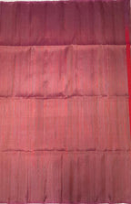 VSD142 - peach with pink color body,pallu,blouse - Pure silk saree