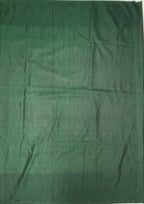 VSAS1242 - ink blue color body , bottle green color pallu , blouse.
