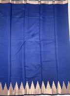 VSAS1257 - navy blue color body ,pallu , blouse.