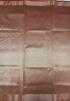 VSKC563 - pink with mustard color body,pallu , blouse.