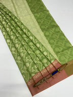 VSKC580 - light green color body,pallu , blouse.