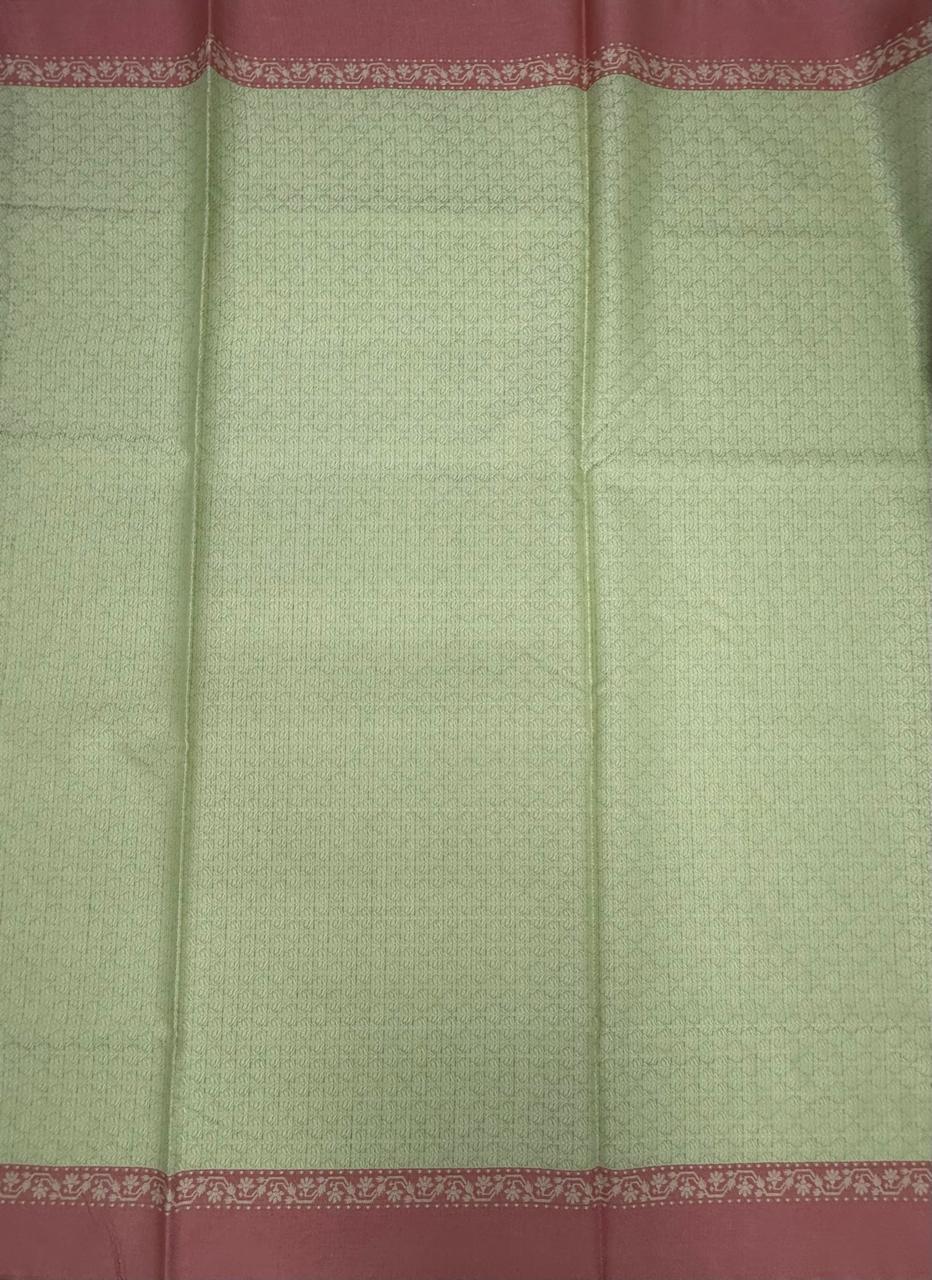 VSKC580 - light green color body,pallu , blouse.