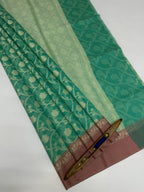 VSKC582 - sea green color body,pallu , blouse.
