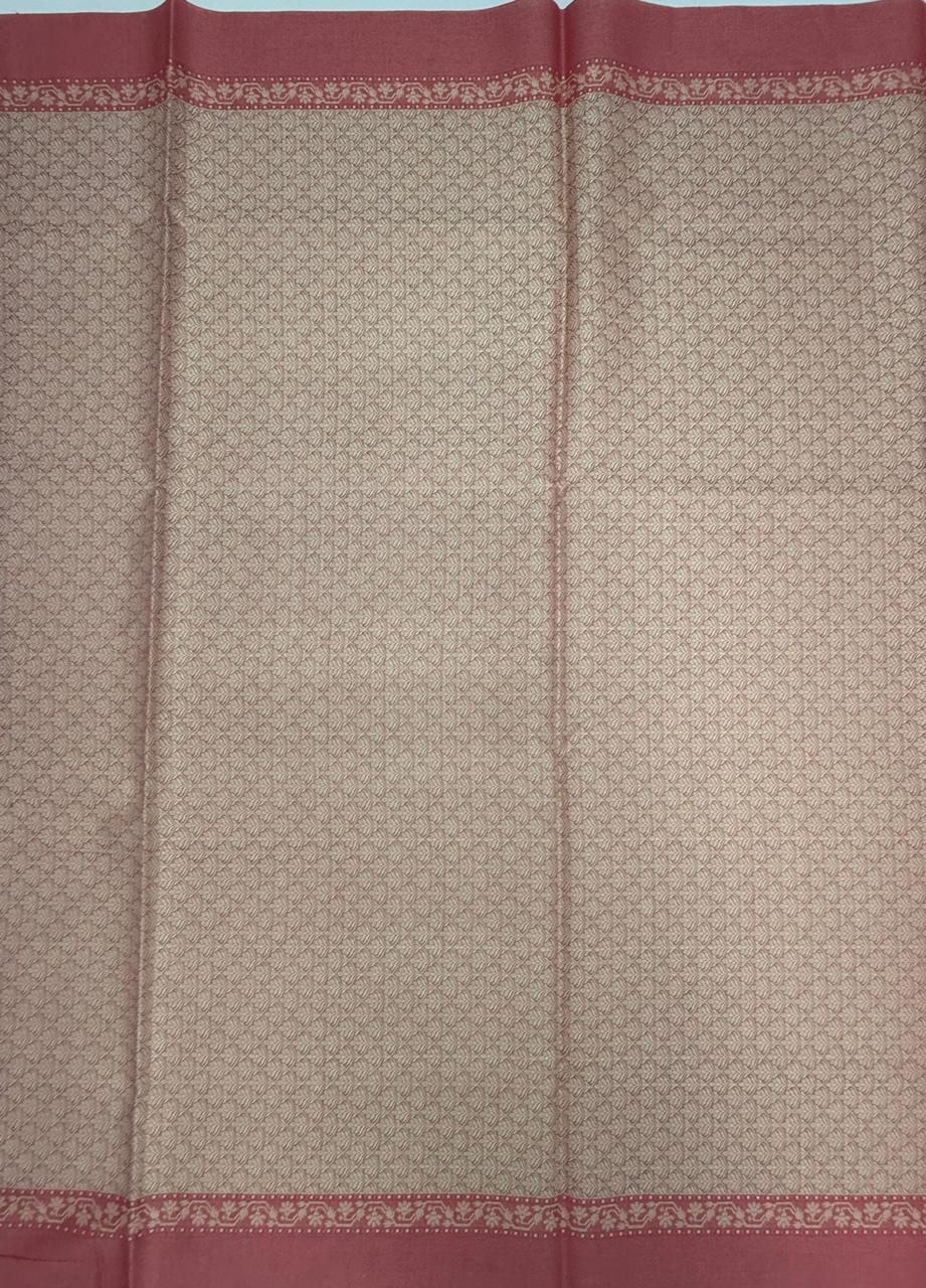 VSKC583 - onion pink color body,pallu , blouse.