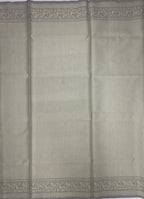 VSKC584 - grey color body,pallu , blouse.