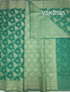 VSKC585 - sea green color body,pallu , blouse.