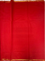 VSC991 - red color body, pallu,blouse.