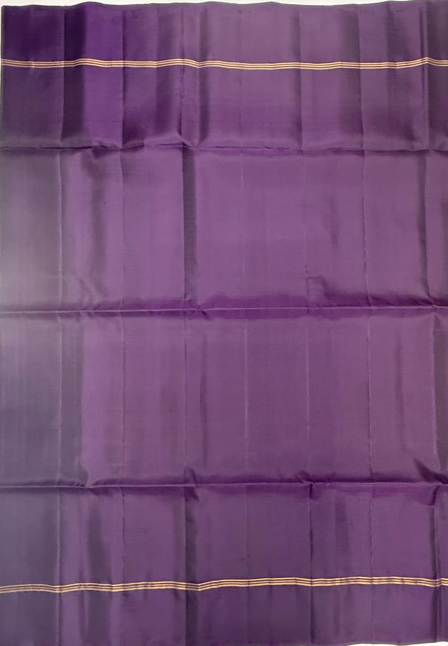 VSM3 - violet color body, pallu , blouse&nbsp;