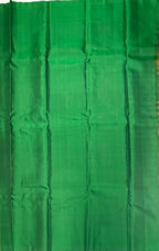VSM30 - mehandi green color body , leaf green color pallu , blouse&nbsp;