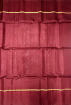 VSM147 - dual blue color body , maroon color pallu , blouse&nbsp;