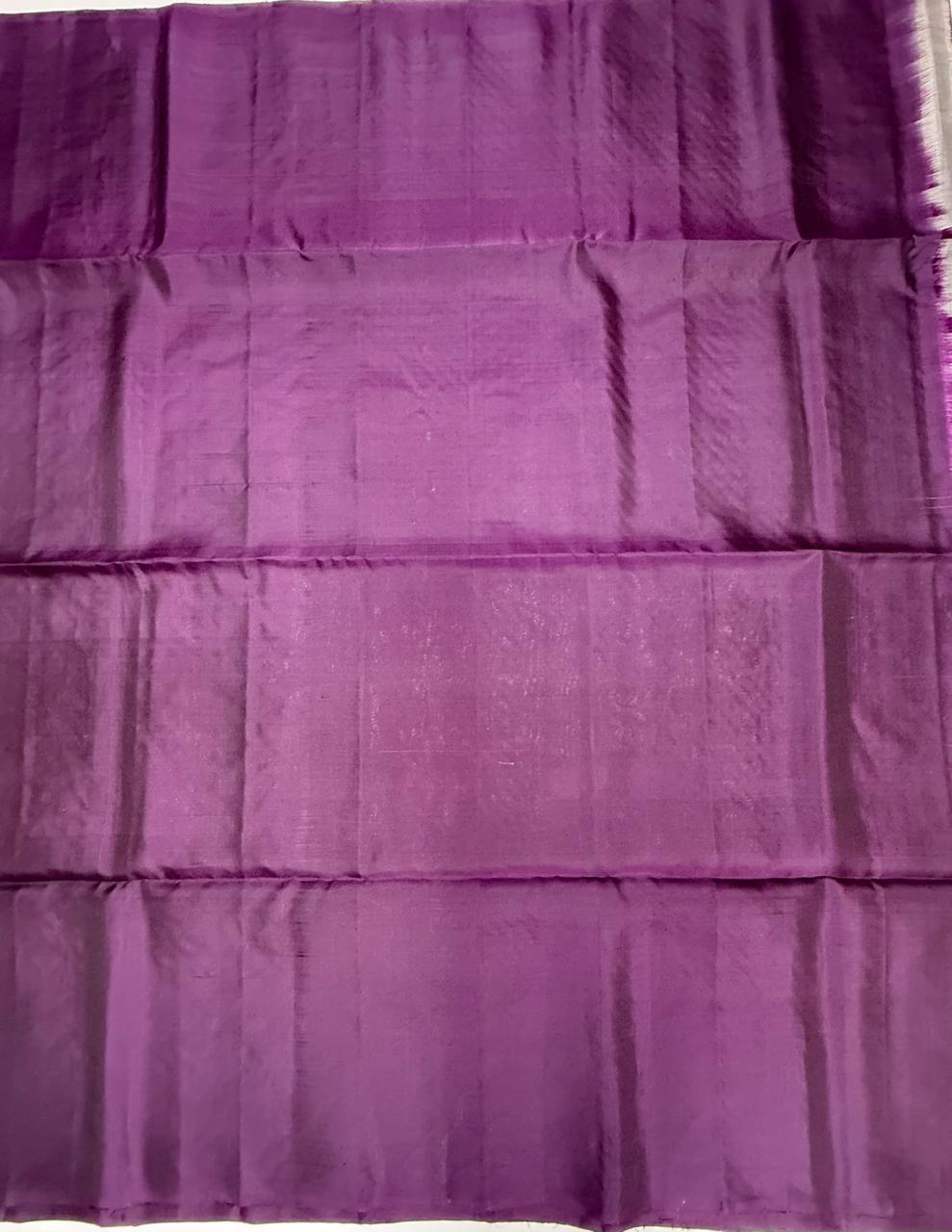 VSM186 - violet color body, pallu , blouse&nbsp;